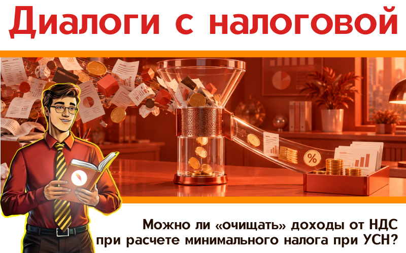 Можно ли «очищать» доходы от НДС при расчете минимального налога при УСН?