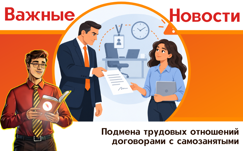 Подмена трудовых отношений договорами с самозанятыми: ФНС раскрыла секреты выявления подобных схем