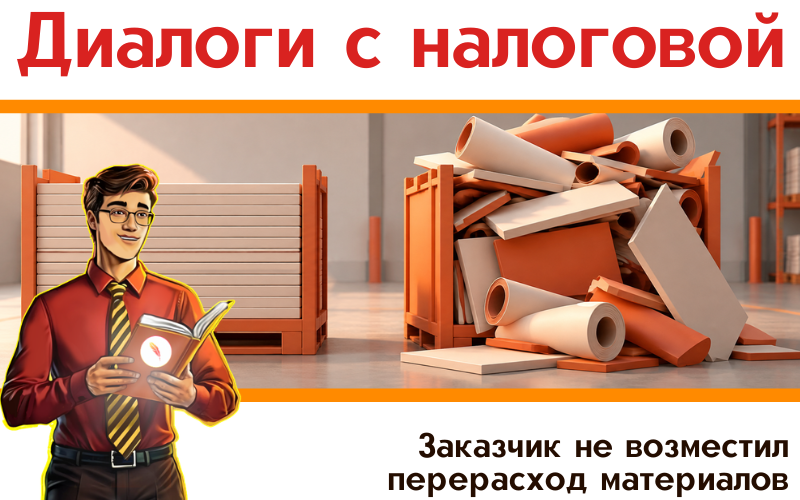 Заказчик не возместил перерасход материалов: каких налоговых последствий ждать